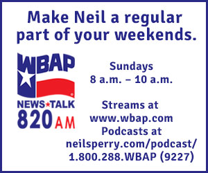 Neil on the Radio at WBAP